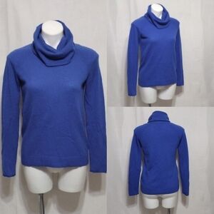 Joie Revolve 100% Cashmere Turtle Neck Ribbed Sweater XS Cozy Chic Luxury